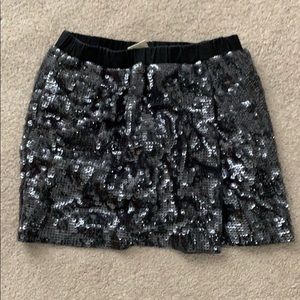 COPY - Crewcuts faux wrap sequin skirt